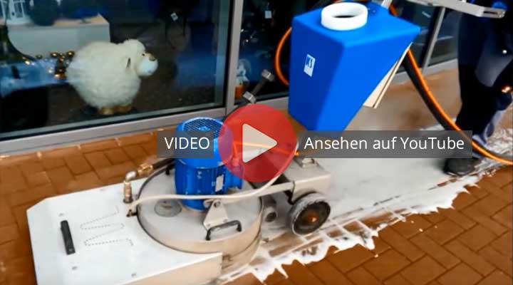 Schauen Sie sich auch unser Präsentationsvideos an: Pflasterreinigung und Kaugummientfernung Videovorschau